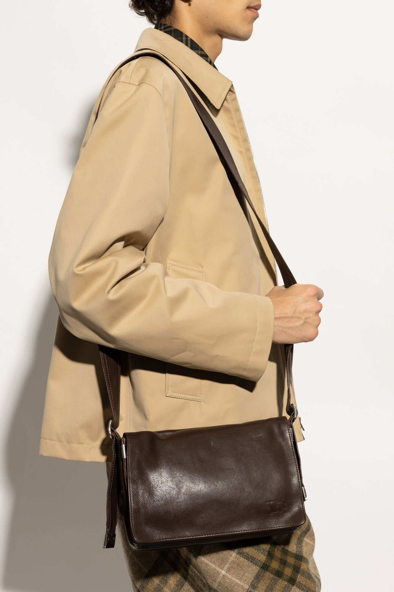 【BURBERRY】TRENCH LOGO SHOULDER BAG Burberry Shoulder bag Trench | Men's Bags | Vitkac